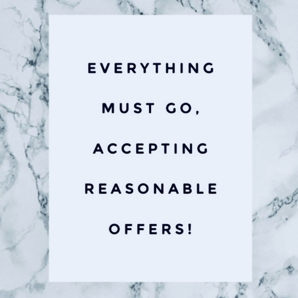 Open to offers. Please feel free to reach out with any questions.